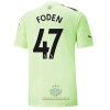 Maglia ufficiale Manchester City Foden 47 Alternativa 2022-23 per Uomo